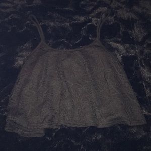 LA Hearts crop top size M